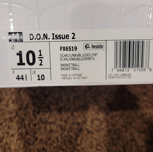 Adidas D.O.N. Issue #2 Marvel Men's Size 10 - Picture 9 of 9